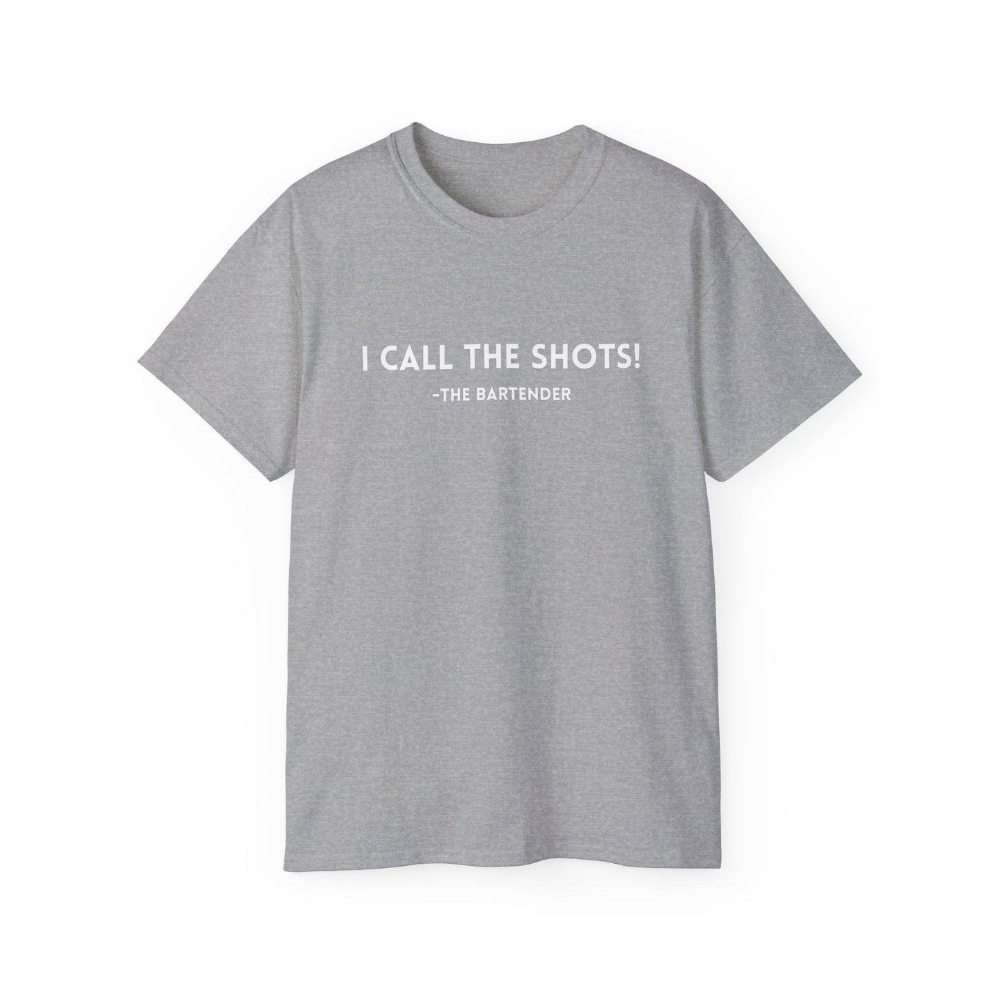 I Call The Shots Unisex Cotton Tee