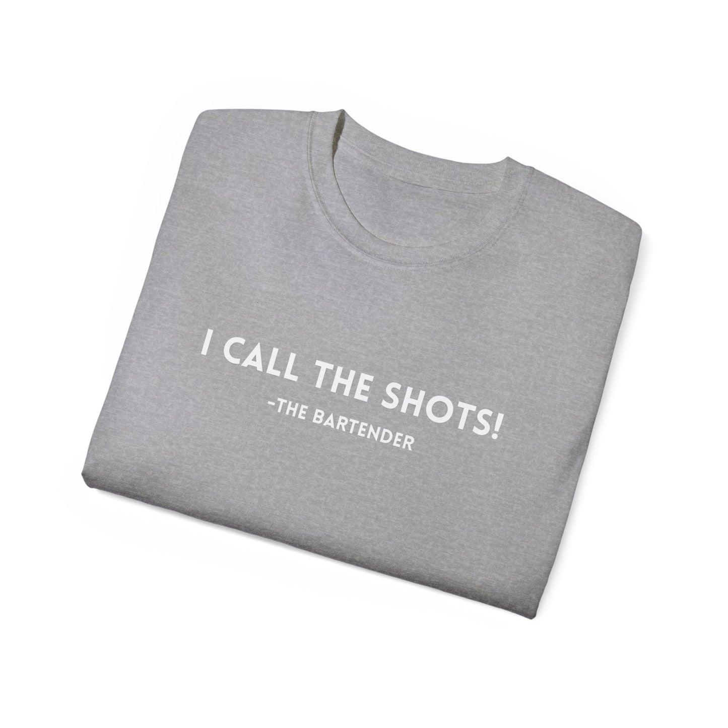 I Call The Shots Unisex Cotton Tee