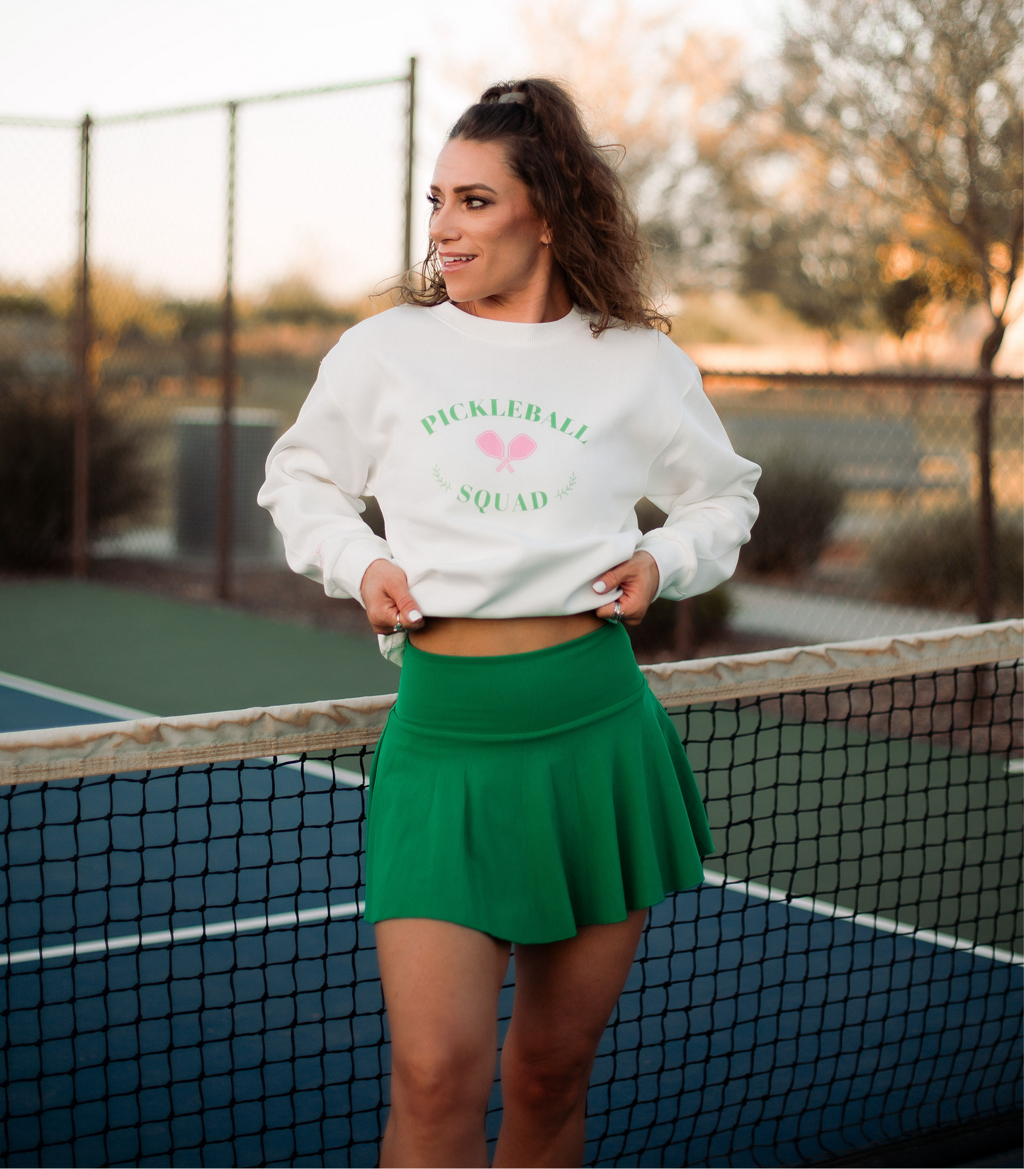 Kitchen Crewneck - White