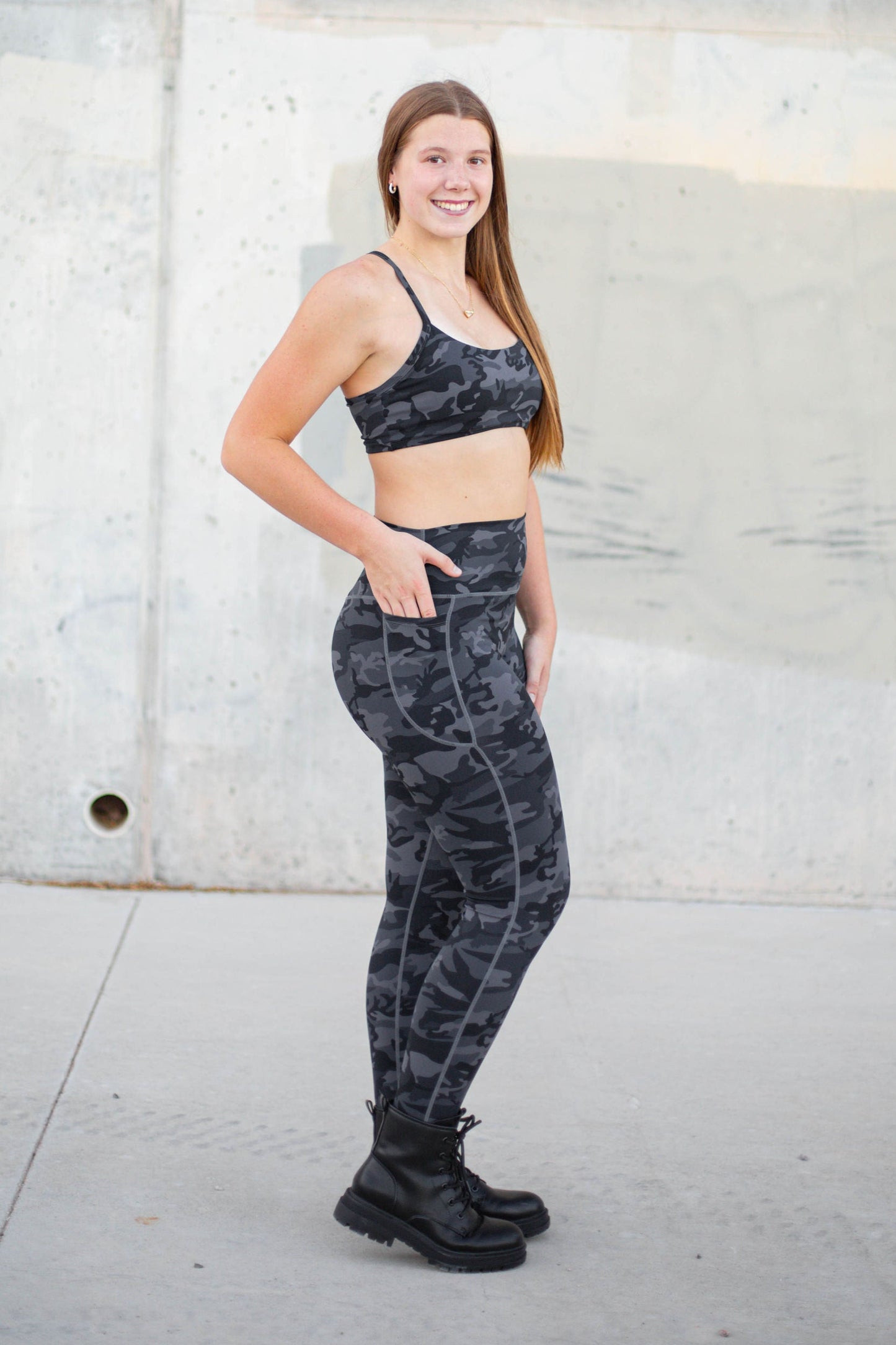Royal Leggings - Camo Black