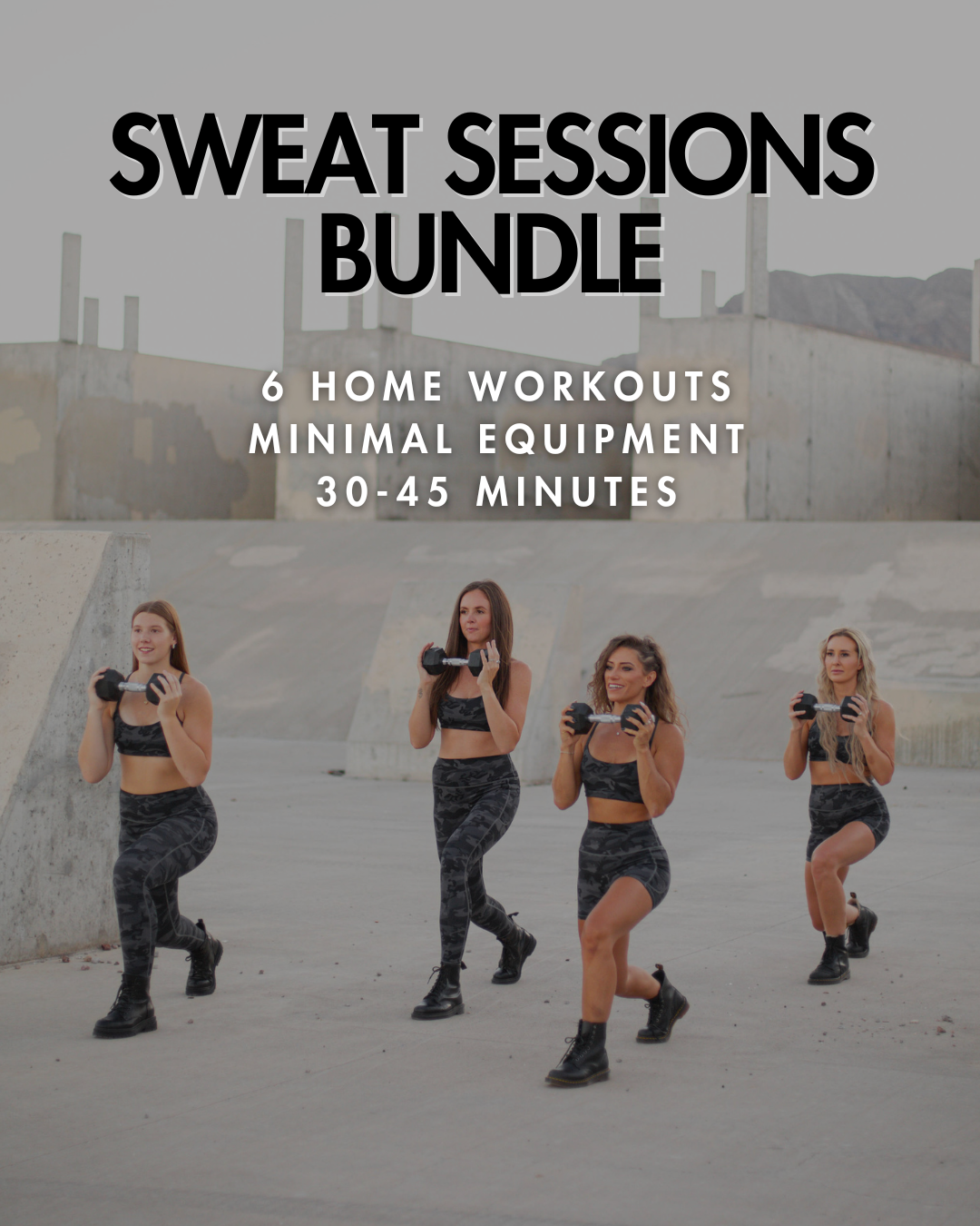 Sweat Sessions Bundle (All 6 Home Workout Videos)