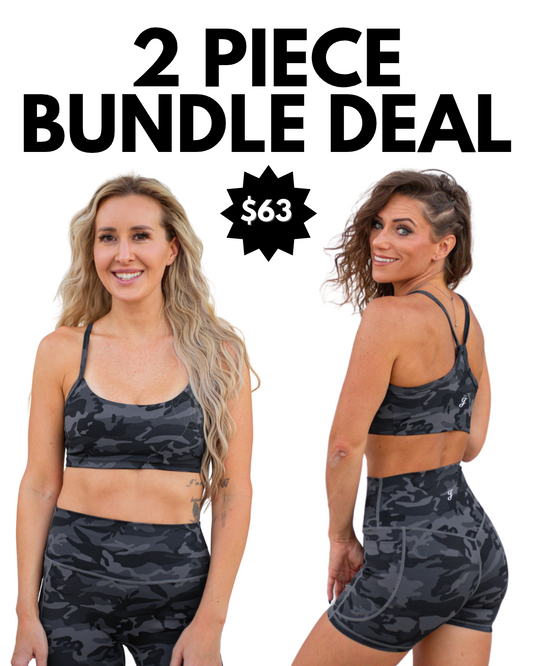 Camo Queens Bundle - Black - Shorts