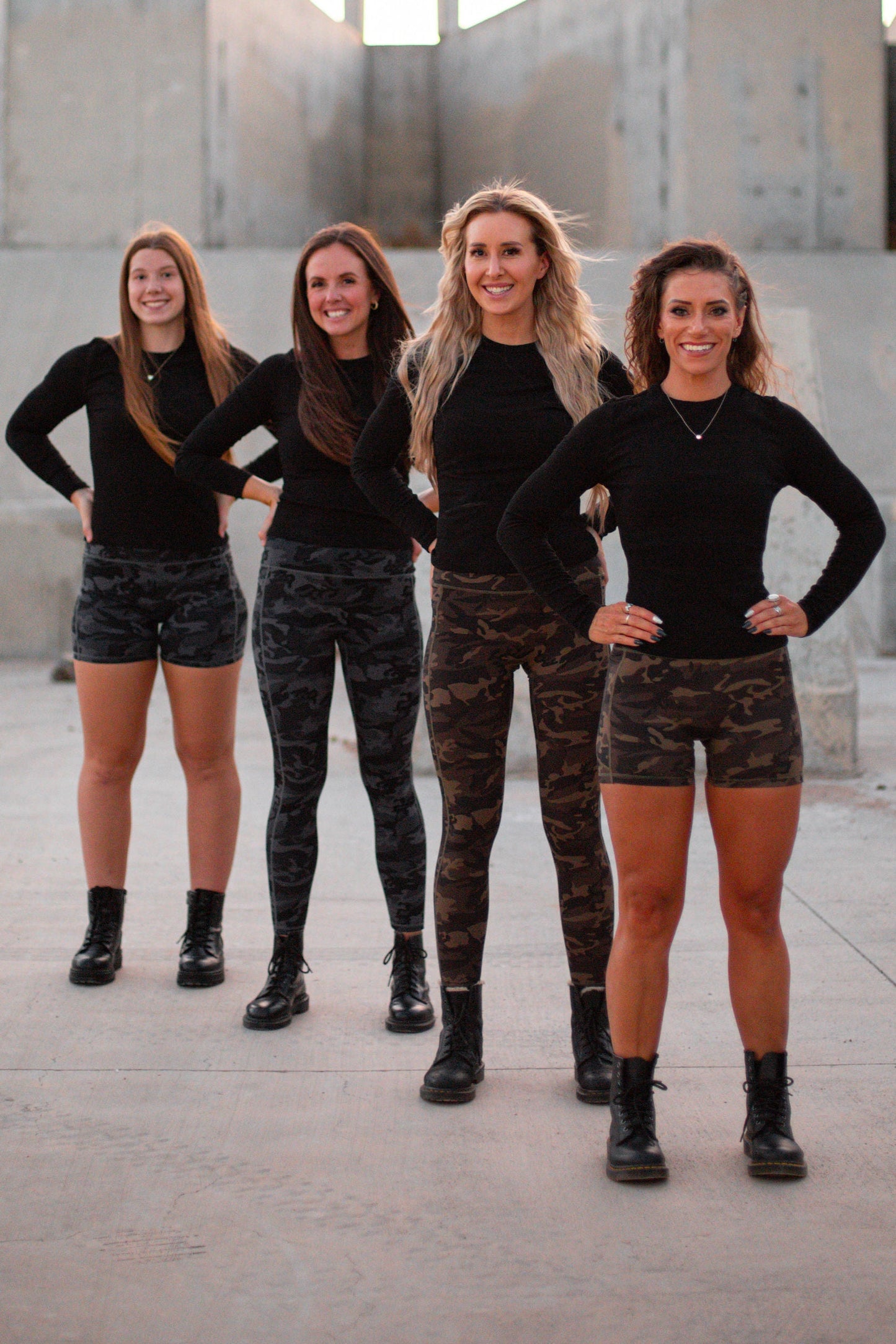 Camo Queens Shorts BUNDLE - Green