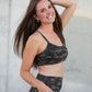 Queen Sports Bra - Camo Green