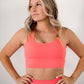 Coral Sports Bra