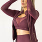 24 Karat Jacket - Burgundy