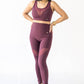 Refine Leggings - Burgundy
