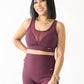 Refine Sports Bra - Burgundy