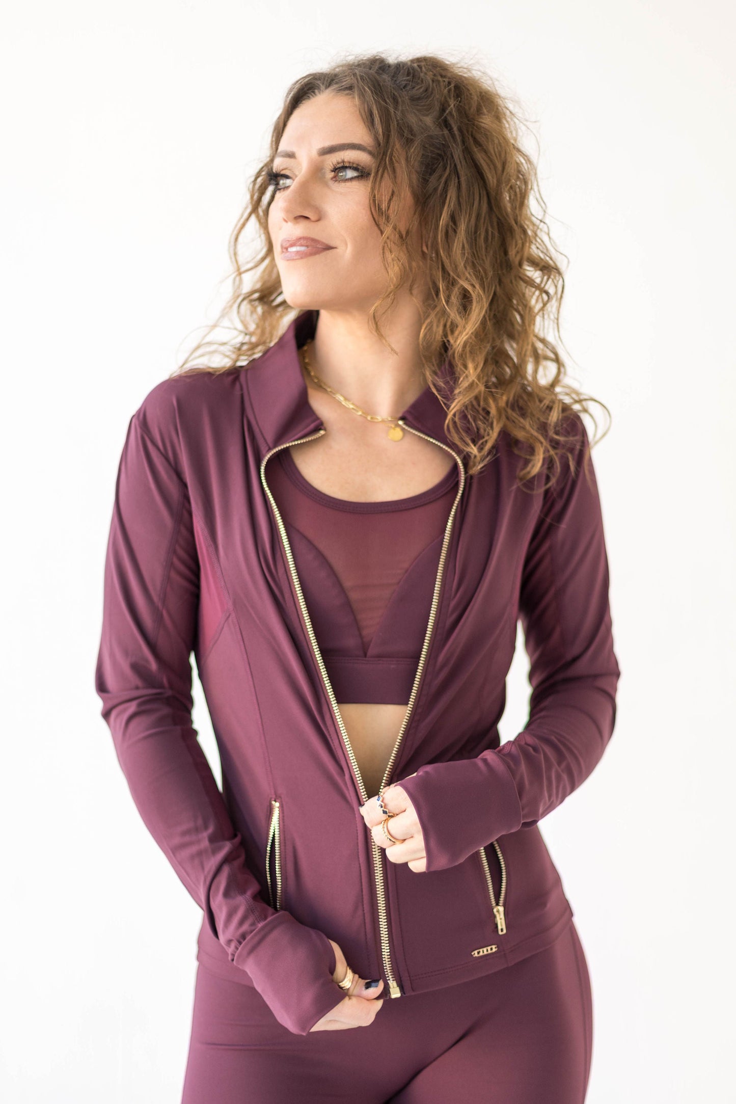 24 Karat Jacket - Burgundy