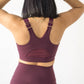 Refine Sports Bra - Burgundy