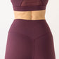 Refine Leggings - Burgundy