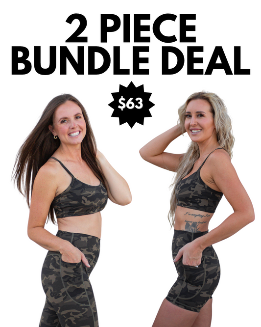 Camo Queens Bundle - Green - Shorts