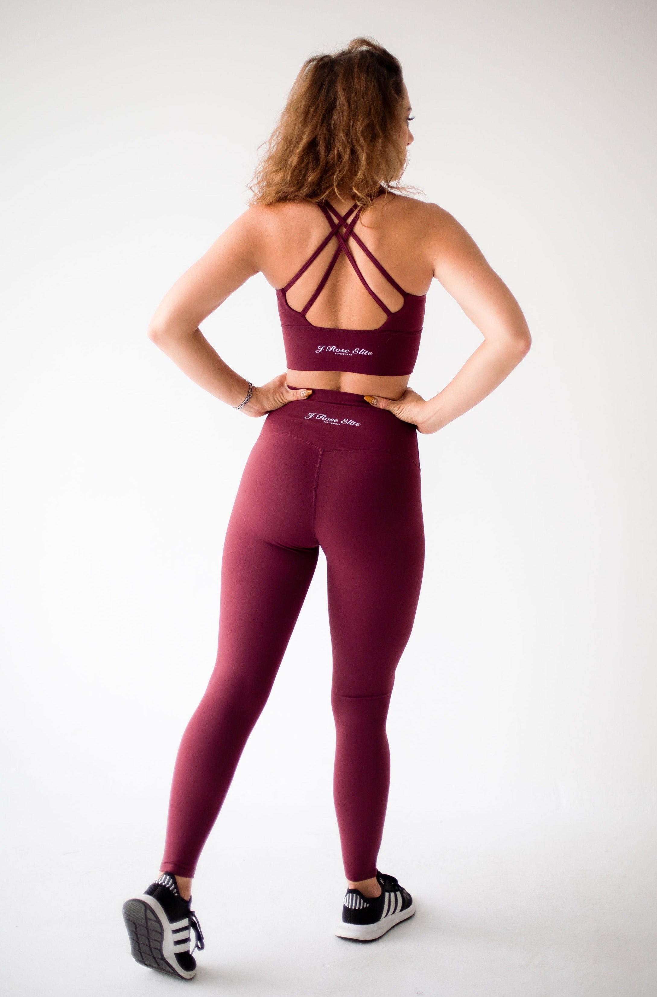 Fabletics Seamless High Waisted Jacquard 7/8 red high rise activewear  leggings M | eBay